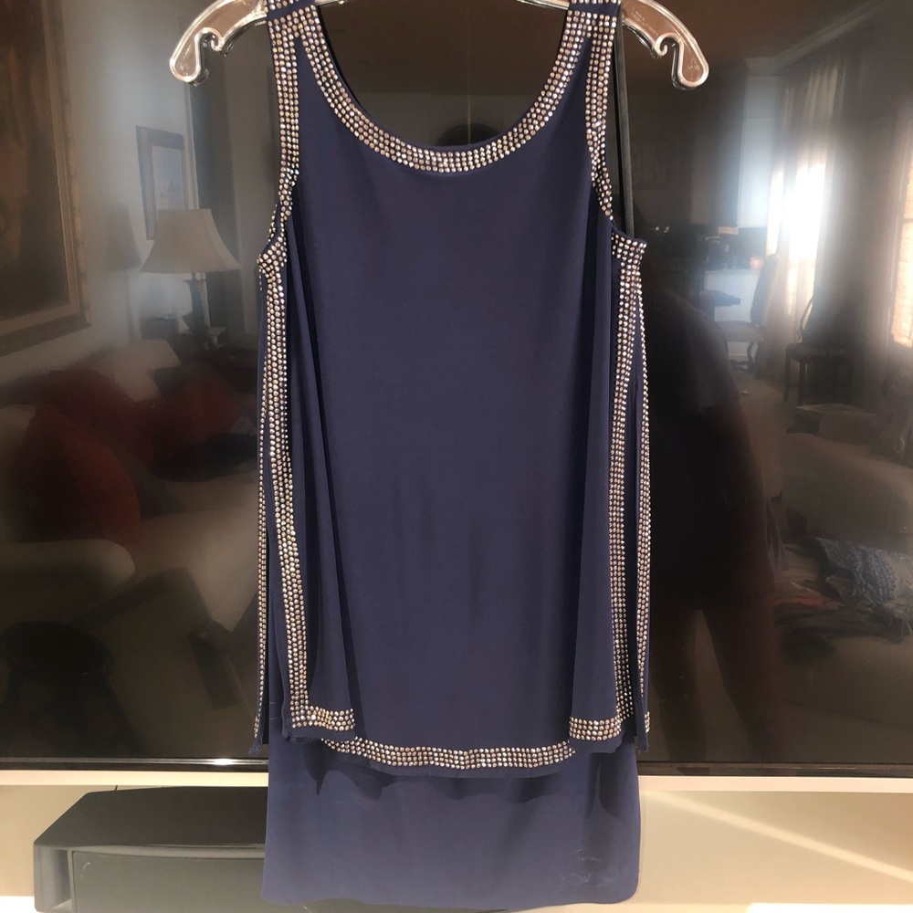 Blue dress
